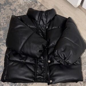 Zara Black Puffer Jacket